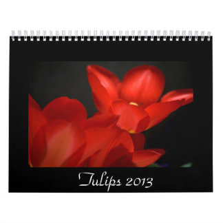 Tulips 2013 calendar