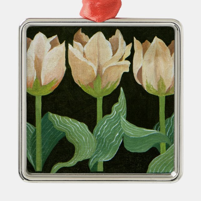 Tulips 2013 metal tree decoration (Front)