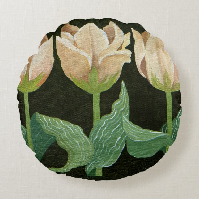 Tulips 2013 round cushion (Front)