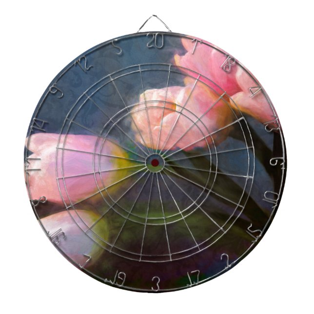 Tulips 2 dartboard (Front)