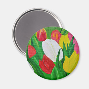 Tulips 2a magnet
