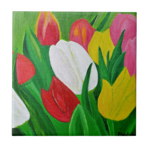 Tulips 2a tile