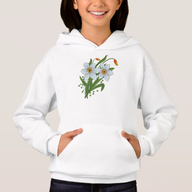 Tulips and Daffodils Flowers (Front)