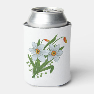 Tulips and Daffodils Flowers Can Cooler