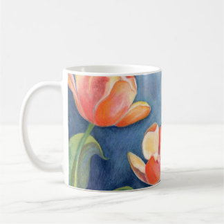 Tulips and Monarch Butterfly Coffee Mug