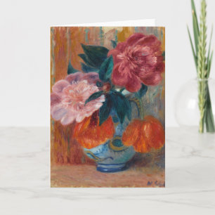 Tulips and Peonies William James Glackens Card