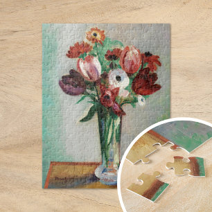 Tulips and Ranunculus   Henri Manguin Jigsaw Puzzle