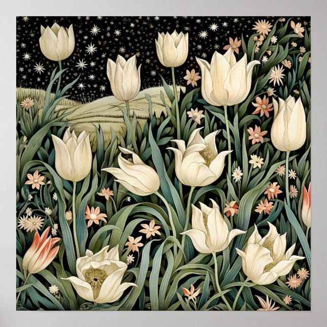 Tulips Art Print (Front)