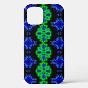 Tulips Artdeco in Retro Style iPhone 12 Case