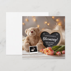 Tulips Baby Announcement Social Media