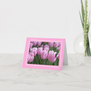 Tulips Birthday Card
