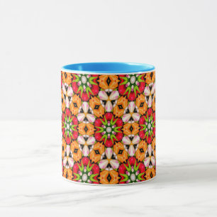 Tulips Bouquet Pattern Mug