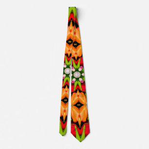 Tulips Bouquet Pattern Tie