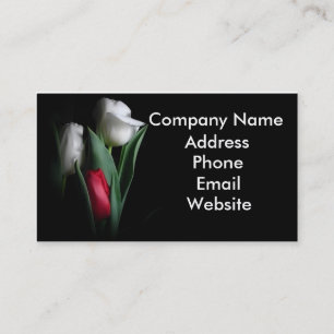 Tulips business card