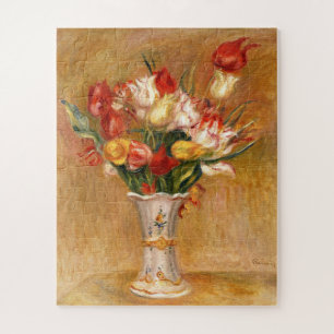 Tulips by Auguste Renoir Jigsaw Puzzle
