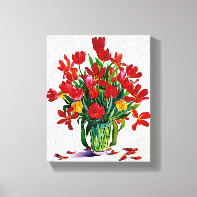 Tulips Canvas Print (Front)