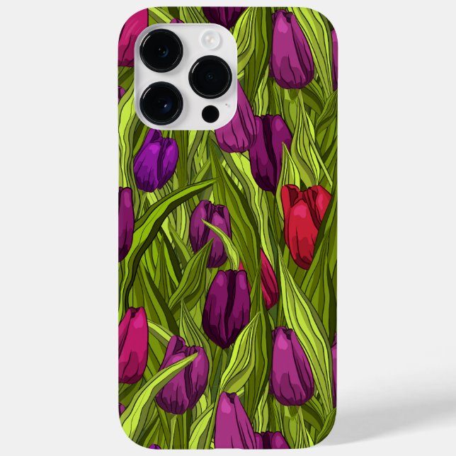Tulips Case-Mate iPhone Case (Back)