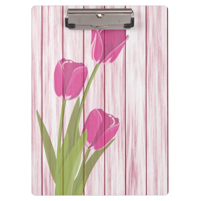 Tulips Clipboard (Front)