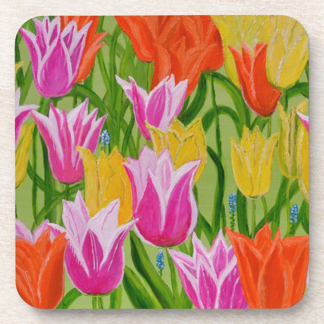 Tulips Coaster (Front)
