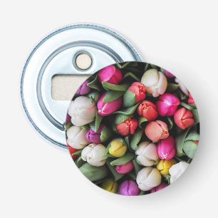 Tulips Colourful Flowers Easter Spring Bottle Opener