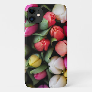 Tulips Colourful Flowers Easter Spring iPhone 11 Case