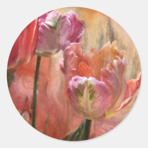 Tulips - Colours Of Love Art Sticker