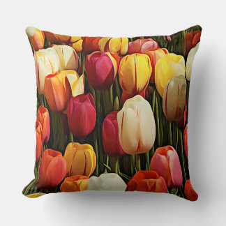 Tulips cushion