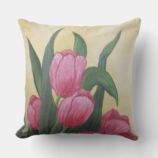 tulips cushion (Front)