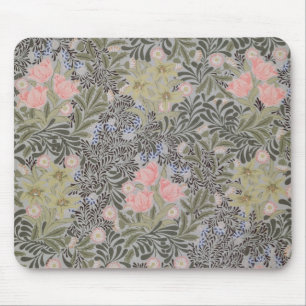 Tulips, Daisies and Honeysuckle Mouse Mat