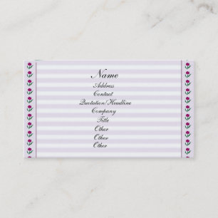 Tulips Deco Business Card