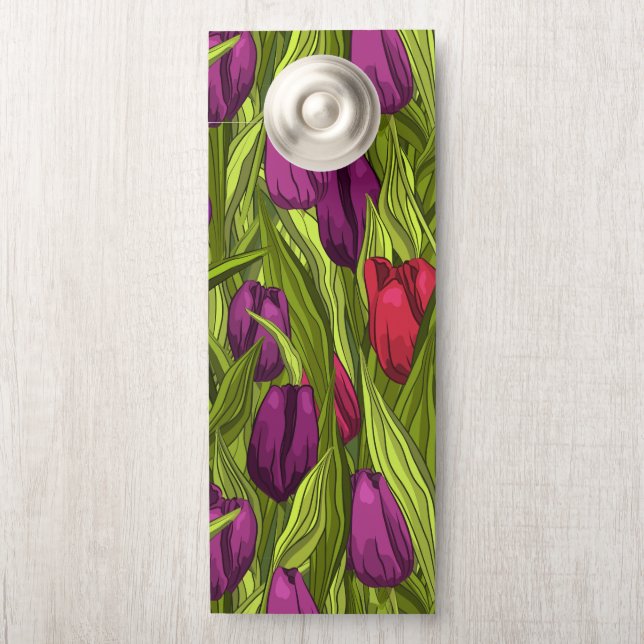 Tulips Door Hanger (On Knob)