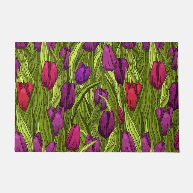 Tulips Doormat (Front)