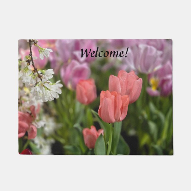 Tulips Doormat (Front)