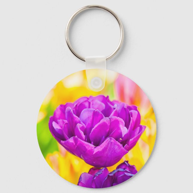 Tulips Enchanting 15 Key Ring (Front)