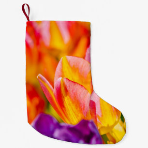 Tulips Enchanting Small Christmas Stocking