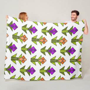 Tulips Fleece Blanket