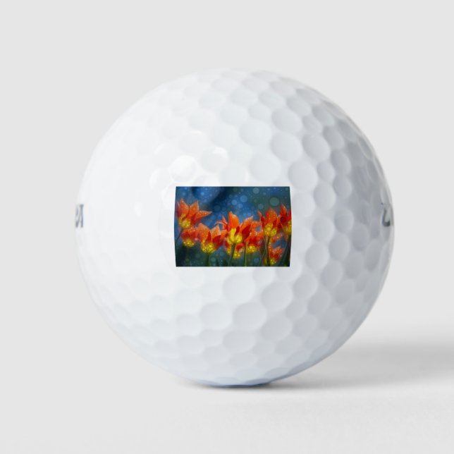 Tulips Golf Balls (Front)