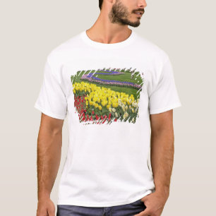 Tulips, Grape Hyacinth, and Daffodils, T-Shirt