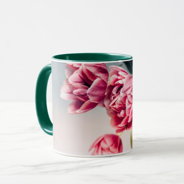 Tulips in a Vase Mug (Front Left)