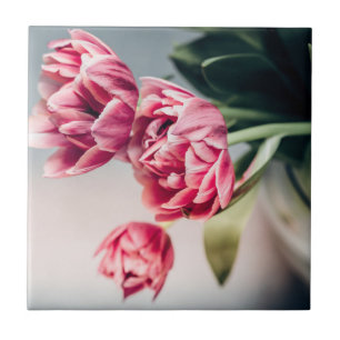 Tulips in a Vase Tile