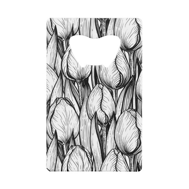 Tulips in black and white (Front)