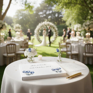Tulips in Delft Blue  Guest Book