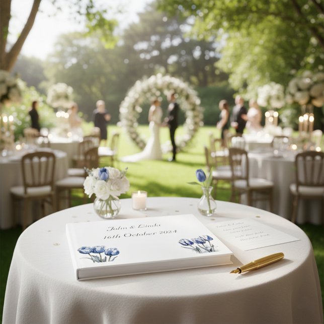 Tulips in Delft Blue  Guest Book (Creator Uploaded)