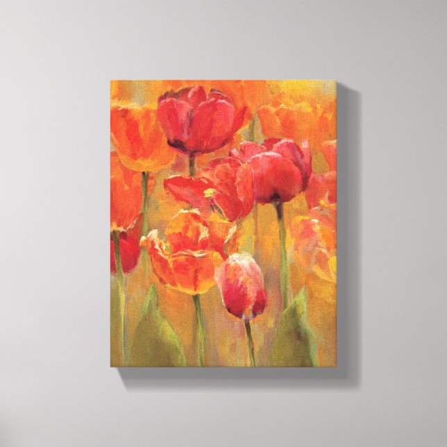 Tulips in the Midst Canvas Print (Front)