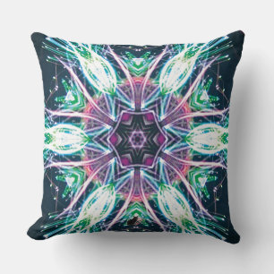 Tulips Kaleidoscope Pillow