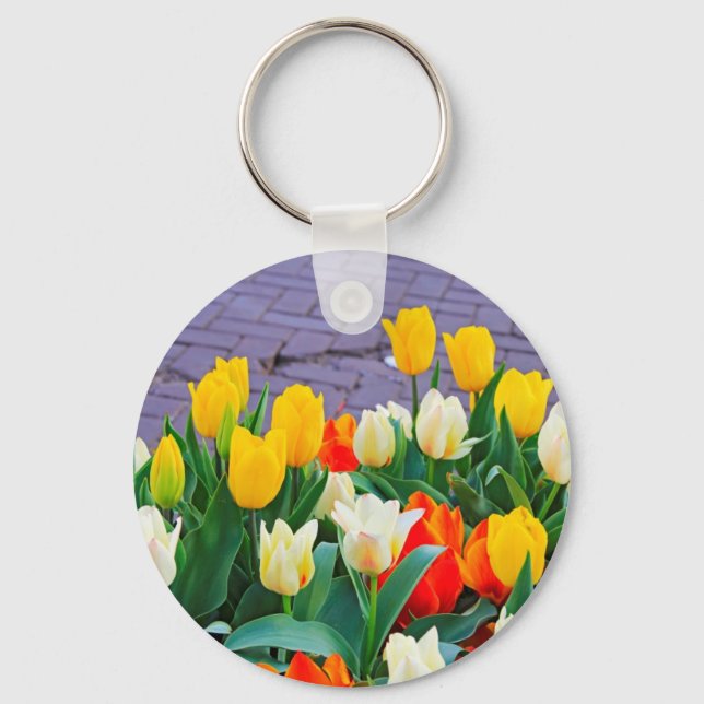 Tulips Key Ring (Front)