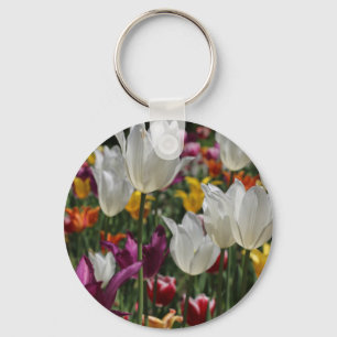 tulips keychain