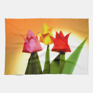 Tulips Kitchen Dish Towel Home Decor