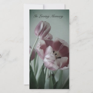 "Tulips" Memorial Cards