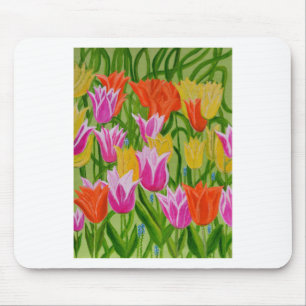 Tulips Mouse Mat